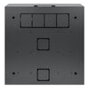 Armadio 19'' a muro a basso profilo con montanti orizzontali 4U e verticali 2U