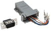 Adattatore Modulare DB 9p. M / RJ45 8 fili