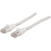 Cavo di rete Patch in Rame Cat. 5e Bianco UTP 0,5 m
