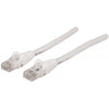 Cavo di rete Patch in Rame Cat. 5e Bianco UTP 3 m