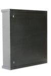 Armadio Rack 19'' Flat a muro p.15cm 12 unità sezione unica Nero