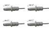 4 PZ CANDELA CANDELETTA DI ACCENSIONE CUCINA A GAS ADATTA ILVE H 2620 * 34.3