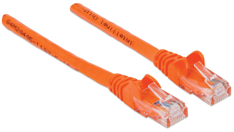 Cavo di rete Patch in Rame Cat. 6 Arancione UTP 2 mt