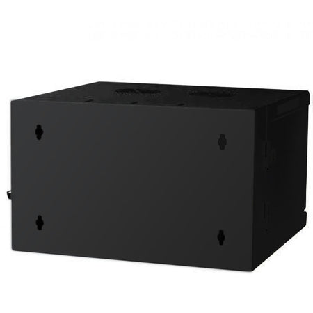 Armadio Rack 19'' a muro 9 unit&agrave due sezioni Nero