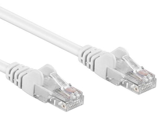 Cavo di rete Patch CCA Cat. 6 Bianco UTP 0,25 m