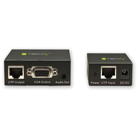Amplificatore Extender VGA e Audio su Cavo di Rete