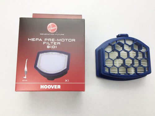 HOOVER DIVA FILTRO EPA ORIGINALE 35601149 ASPIRAPOLVERE PRE MOTORE S 101