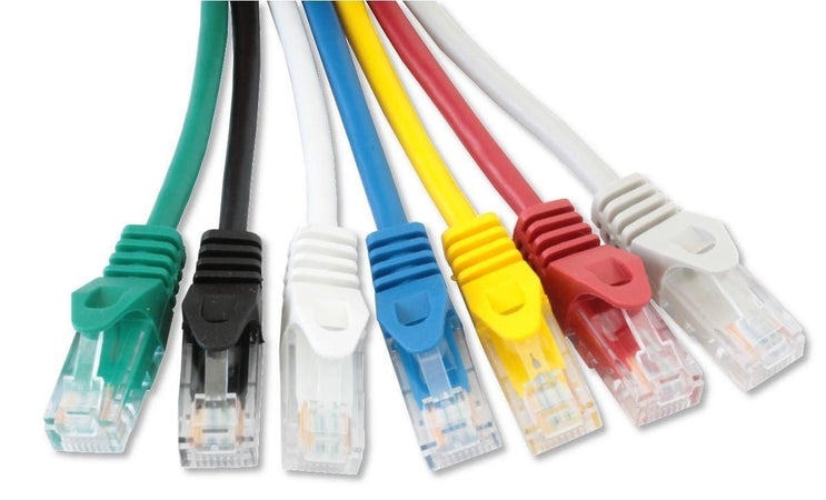 Cavo di rete Patch in CCA Cat.6 Bianco UTP 0,25m