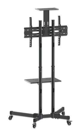 Supporto a Pavimento con una Mensola Trolley TV LCD/LED/Plasma 37-70''