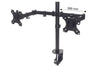 Supporto da Scrivania per 2 Monitor 13-32'' con Morsetto