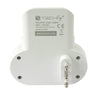 Adattatore Presa bipasso/Schuko 2 USB 1A con porta telefono