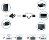 Adattatore Video Analogico DVI-I Maschio a VGA Femmina