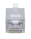 Confezione 100 Plug modulari RJ45 passanti Cat5e FastCrimp