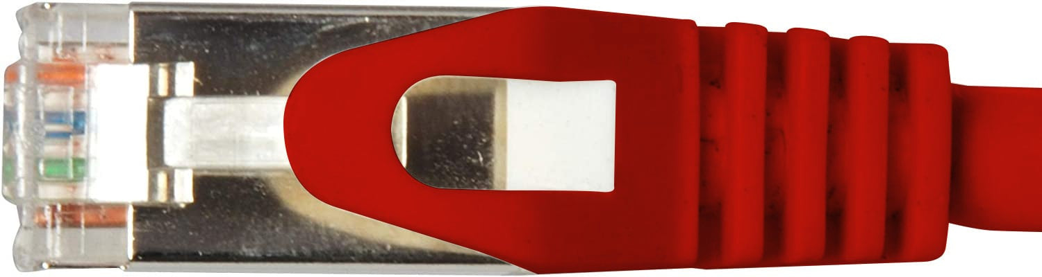 Cavo di Rete Patch in Rame Cat. 6A SFTP LSZH 10 m Rosso