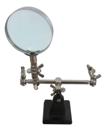 Bracci di supporto con lente per stagnare / ingrandire