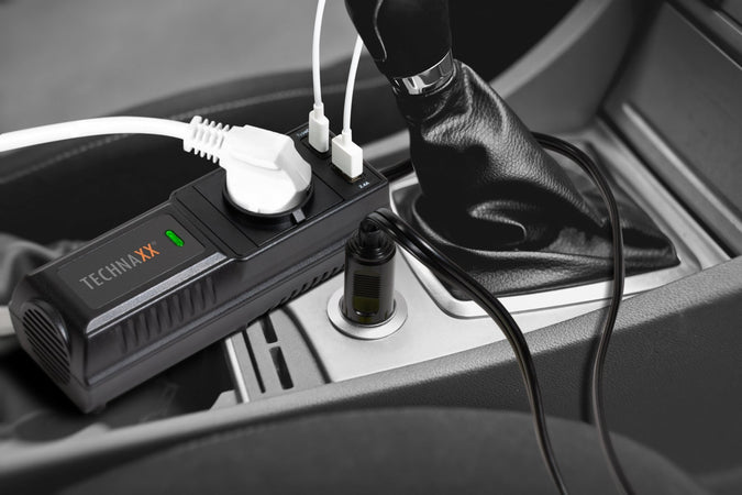 Trasformatore di Corrente per Auto con USB-A e USB-C&trade, TE-21