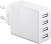 Caricatore da Muro USB a 4 vie 30W Bianco