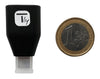 Adattatore Convertitore USB-C&trade Maschio a USB-A Femmina OTG Nero