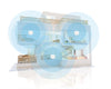 Sistema Home Mesh WiFi completo Tri-band, AC2100