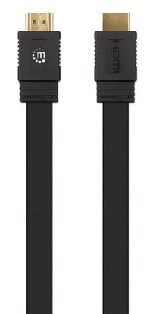 Cavo HDMI High Speed With Ethernet Piatto 10m nero