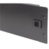 Pannello Cieco Toolless a Clip per Armadi Rack 19'' 2U Nero