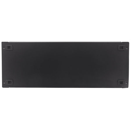 Pannello Cieco Toolless a Clip per Armadi Rack 19'' 4U Nero