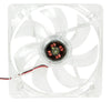 Ventola PC 120x120x25 12V con LED Blu 1800RPM e Cavo Alimentazione a Y