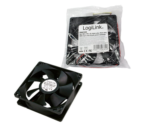 Ventola PC 120x120x25 12V 1800RPM con Cavo Alimentazione a Y
