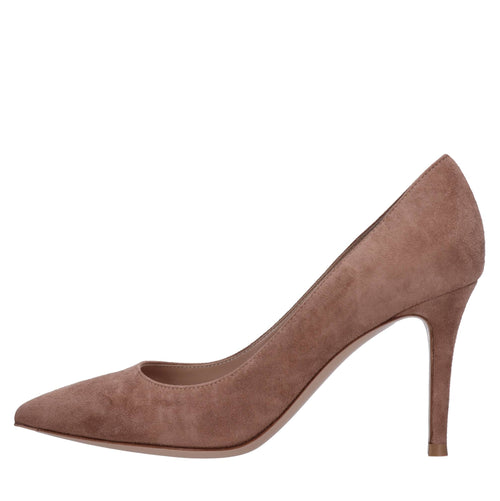 Gianvito Rossi Scarpe con Tacco Beige da donna