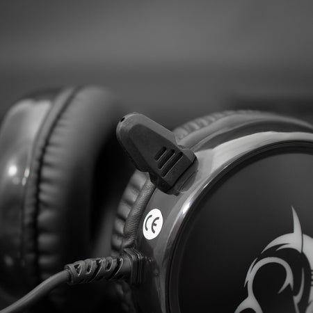 Cuffia Gaming Stereo con Microfono con Illuminazione LED in 7 Colori MARGAY