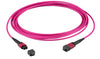 Cavo Patch a 12 Fibre MTP-F/MTP-F OM4 Code A 3 metri