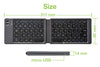 Tastiera Pieghevole Bluetooth USB per Tablet Smartphone