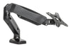 Supporto da Scrivania in Alluminio per Monitor 13-27'' con Molla a Gas