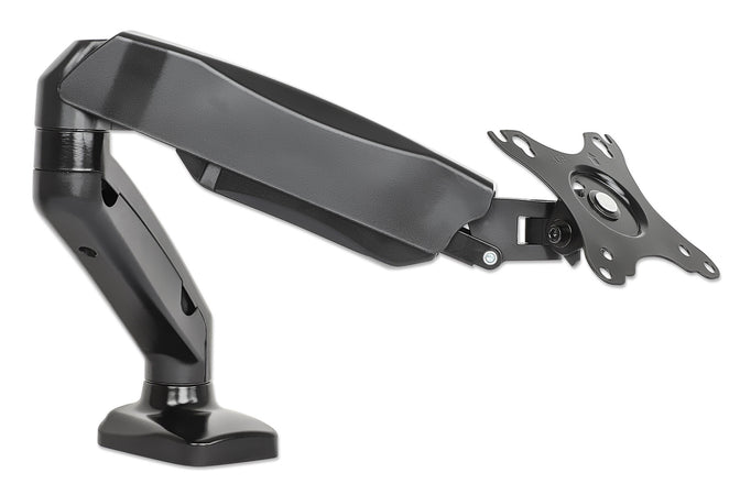 Supporto da Scrivania in Alluminio per Monitor 13-27'' con Molla a Gas