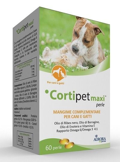 Cortipet Maxi Perle Integrità Barriera Cutanea Cani Gatti 60 Perle