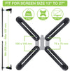 Kit Adattatore di Montaggio Non VESA per Monitor 13-27''