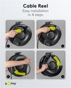 Avvolgicavo per Cavo di Ricarica EV Tipo 2
