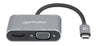 Convertitore USB-C&trade a HDMI e VGA 4-in-1 con Power Delivery