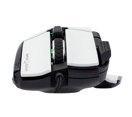 Mouse Gaming RGB USB 12000 dpi 9 Tasti Bianco Marrok