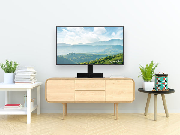 Supporto da Tavolo Stand per Monitor 15-32'' con Molla a Gas Regolabile e Base