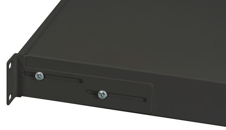 Box Ottico Versione Scorrevole 1U Senza Pannello Frontale Nero