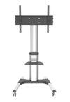 Supporto a Pavimento con una Mensola Trolley TV LCD/LED/Plasma 50-92''