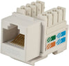 Frutto Keystone RJ45 Cat.5E UTP IDC 90° Bianco