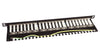 Pannello Patch STP 24 Posti RJ45 19'' 0.5U Cat.6 Nero