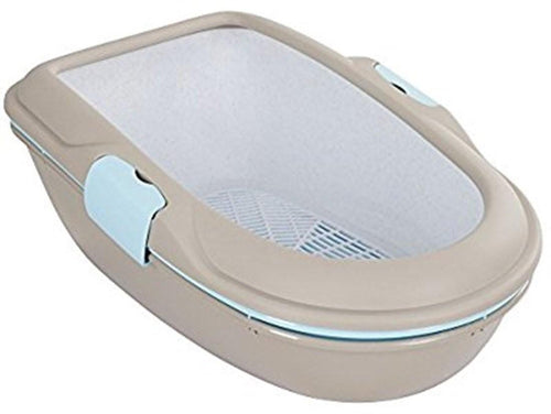 LETTIERA PER CANI-GATTI FURBA CHIC CON SETACCIO CM.39x59xh.22 DF 6060561