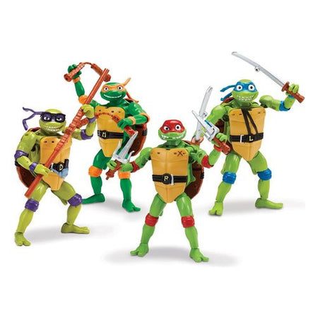 Personaggio Dlx trasformabile Giochi Preziosi TU838000 TURTLES Assorti