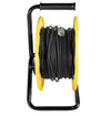 Cavo Patch Cat.7 Plug RJ45 S/FTP TPE con Avvolgicavo 60m Nero