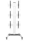 Supporto a Pavimento per 3 TV LCD/LED 32-55'' per Video Wall