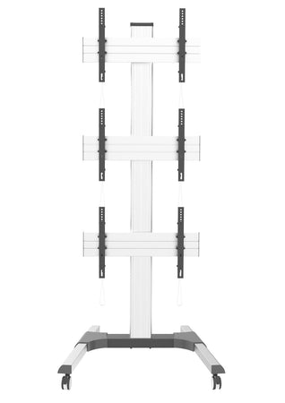 Supporto a Pavimento per 3 TV LCD/LED 32-55'' per Video Wall