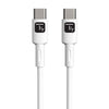 Cavo USB-C&trade Maschio/Maschio USB 2.0 2m Bianco